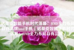 诺基亚智能手机时代落幕：HMD全力布局自有品牌hmd手机「诺基亚智能手机时代落幕：HMD全力布局自有品牌」